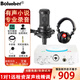 Burren Bell BL-500 condenser microphone audiobook recording equipment professional anchor recitation dubbing broadcast set recording studio grade BL-500 + Aiken U SOLO set (book recording and singing style)