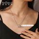 Shengshi Qiyuan platinum pendant for women pt950 platinum necklace women's pendant set of pure platinum new platinum small waist pendant small waist pendant 8.37 g