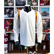 Jiaojing Henry collar sweatshirt men's white v-neck bottoming shirt autumn and winter double-sided German velvet inner long-sleeved T-shirt top black 3XL