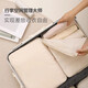 Jingdong Logistics Travel Storage Bag Suitcase Storage Bag Clothes Packaging Bag Travel Essentials Beige Large 2-piece Set
