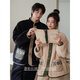 GPHF Japanese winter couple pajamas coral velvet plus velvet thickening casual wearable warm men's home clothes women's suit F248995 men's style-F248996 women's style L Female height 160-168cm, weight 105-120Jin Jin equals 0.5 kg