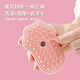 Pet spray massage comb dog hair comb cat and dog comb artifact to remove floating cat hair bath brush comb bath massage comb three-in-one pink