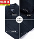 Hengyuanxiang new winter goose down lining double-sided woolen coat mid-length men's cashmere jacket daddy lapel windbreaker 1 style - navy blue - 95% goose down lining 2XL 185 recommended 160-180 Jin Jin equals 0.5 kg