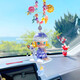Yingtang Genuine Molly Big Bear Meow Car Car Pendant Interior Pendant Rearview Mirror Internet Celebrity Pendant Gift Cyan Teddy Baby (Special Offer)