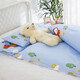 Children aged 0-12 years old student sleeping bag anti-kicking quilt autumn and winter plus velvet baby sleeping bag baby thickened winter universal four-season excavator soft and comfortable 80X150cm cotton mother-in-law liner