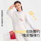 Long-term companion children's pajamas girls half-velvet home clothes autumn and winter older children category A can be worn outside plus velvet thickened warm suit color powder /510168 120