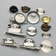 Round tray clip, square clip, dual-purpose pin, brooch, jewelry accessories, 20 2cm round tray pins