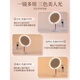 Fat Donglai's same style cosmetic mirror LED light 2025 new LED mirror desktop desktop with light student home supplementary light mirror dressing and lighting ivory white belt storage cosmetic bucket. Upgraded model with super long battery life, a must-have for fairies