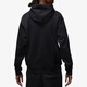 Jordan Men's Hooded Jacket Jordan Embroidered Logo Plus Velvet ESS Warm Sportswear FJ7772-010 Black XL