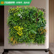 Co-create lawn CCGrass simulated plant wall green plant wall turf indoor and outdoor wall decoration plastic fake flower image background wall Spring Garden 1m*1m