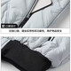 Quality cotton coat for dad in autumn and winter, plus velvet, thickened, short, warm and cold, lightweight, trendy, casual, handsome jacket for men. Good quality - thick and warm, gray 2XL. Recommended 125-145 Jin Jin is equal to 0.5 kg