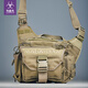Ma Gaixian war reporter saddle bag outdoor military fan tactical shock absorber shoulder bag khaki