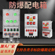 Explosion-proof distribution box explosion-proof junction box lighting power box maintenance power socket box switch electric control cabinet stainless steel 135*200*100 increased safety type complete set of wiring three circuits