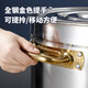 Stainless steel electric heating water boiling bucket commercial hotel restaurant large capacity insulation bucket boiling water bucket automatic constant temperature plug-in extra thick non-magnetic 304 heating plate no faucet 50 liters dry burning prevention + intelligent constant temperature
