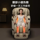 AUX massage chair home space capsule 2025 full-body fully-automatic multi-functional zero-gravity top ten brands electric smart massage sofa practical birthday gift for mom and dad basic black and gray smart voice waist and leg hot compress full-body airbag
