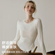 Xue Qianman yoga clothing sports long-sleeved running quick-drying T-shirt women's slimming top Pilates training fitness clothing