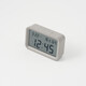 MUJI digital clock home electronic clock desktop clock gray medium (with alarm clock function)