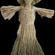 Scarecrow handmade weaving craft Halloween props Scarecrow small size about 18 cm for women