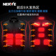 NERVE Motorcycle Riding Suit Electric Heated Vest Intelligent Heated Winter Cold Warm Vest Men and Women New Style Blue (without mobile charger) XS