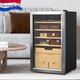 Audaxin France HOMESUN constant temperature and humidity household compressor small red wine cabinet constant temperature and humidity precise cigar cabinet constant black 486 pieces (new upgraded humidity control model) 49L