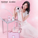 Fuji (FUJIFILM) instax mini EVO Warm Rose Gift Box Polaroid Camera Contains 10 pieces of 3-inch photo paper mini EVO Warm Rose Gift Box + Fill Light Combination Contains Photo Paper