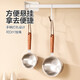 Stainless steel oil pouring small pot for hot oil special pot milk pot hot milk pot household milk mini small pot pouring oil artifact food grade 7cm 300ml