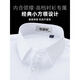 Hengyuanxiang Pure Wool Shirt Men's Thickened and Velvet 2025 Winter New White Long-Sleeved Solid Color Warm Business Casual Shirt Warm 07265-F Polar White Upgraded Wool Composite One-Fleece Thickened 42 Weight 155Jin Jin is equal to 0.5kg -165Jin Jin is equal to 0.5kg