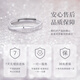Zhen Shang Silver Chinese Gold Mobius Silver Ring Female Single Tail Ring Birthday Memorial Gift for Girlfriend and Wife S925