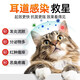 Cat ear cleaning solution, dog ear cleaning, earwax removal, ear mite removal, Ear Furling for cats, the same type of ear drops for otitis and odor, 3 bottles of GMP veterinary drug certified ear drops, drug brand number