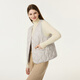 Tambor Down Vest Women's Short V-neck Thin Autumn and Winter Warm Inner Waistcoat TB5330112D Milk Tea Brown 170