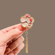 New Chinese Style Flower Clivia Brooch Good Women's Retro Tassel Cheongsam Corsage Suit Pin Accessories Magnolia Brooch - 1 piece