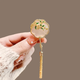 New Chinese Style Flower Clivia Brooch Good Women's Retro Tassel Cheongsam Corsage Suit Pin Accessories Magnolia Brooch - 1 piece