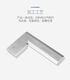 RSRDDY mouth-shaped right-angle ruler, flat square mouth-shaped square ruler, level 0 506380100125160200 mouth-shaped right-angle ruler, level 100*630