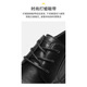 Hailan House HLA Leather Shoes Men's Classic Formal Business Formal Casual Shoes Men's T011 Black Heightened 42