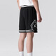 NIKE Sports Pants Men's Jordan Summer Bottoms Fashionable and Versatile Casual Mesh Breathable Training Basketball Shorts HF9911-010 XL
