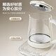 SUPOR Health Kettle 1.5L Large Capacity 316L Stainless Steel Tea Kettle Thickened Glass Insulation Tea Kettle Office Constant Temperature Kettle Flower Tea Kettle Electric Kettle 18 Big Smart Menu 316L Stainless Steel 1.5L