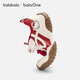 Balabala Sanrio IP children's shoes children's jogging shoes girls 2026 new spring and autumn sports shoes red new year sweet