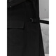 GXG men's black silhouette long windbreaker jacket G25X083006 black M