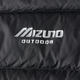 Mizuno (MIZUNO) outdoor lightweight down vest men's short autumn and winter inner and outer vest stand collar vest black 2XL