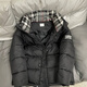 B PRORSUM Burberry Removable Sleeve Clothes Burberry B Li Fashion Super Fried Casual Winter Thickened Clothes XL