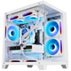Colorful Core i5 14600KF/245KF/5060/5060Ti/5070 E-Sports Host Pure White Game Live Computer Design Rendering Productivity 3A FPS High Frame Equipped with an i5 14600KF+5060 D4 Single Host