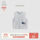 Guiqi Bear infant pure cotton vest spring and autumn children's vest vest male and female baby vest spring autumn winter small coat clothes