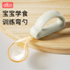 Albo children's spoon baby learning tableware PPSU elbow spoon baby silicone short handle training food spoon