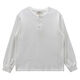 Yuandi Henry Collar Long Sleeve American Retro Long Sleeve T-Shirt Men's Simple Ami Khaki Heavy Henley Collar Bottoming Shirt Men Gray M