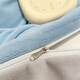 Antarctic quilt core + milk velvet four-piece set + pillow core Winter dormitory bedding and quilt complete set six-eight-piece set Baby blue + light gray 1.8m bed sheet seven-piece set = four-piece set + 6 Jin Jin equals 0.5 kg Quilt + pillow core 2 pieces