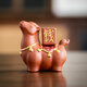 Zisha Make Money Immediately Tea Pet Decoration National Trend Decoration Office Desktop Tea Table Ceramic Tea Playing Horse New Product Zisha Guochao Make Money Immediately