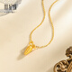 Century Yuan Auspicious Carrot 18K gold pendant is cute and cute as a birthday gift for your girlfriend. Gold weight 0.23-0.24g