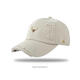 Scissors Four Seasons MOOSE Casual Light Luxury Korean Fashion Versatile Baseball Cap for Men and Women Same Style Simple Casual Sunscreen Soft Top Trend White