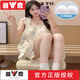 Yalu Nightgown Women's Summer Comes with Breast Pad Ice Silk Cool Sling Pajamas Summer Women's Sweet and Cute Home Clothes Spring and Autumn Brand 1355 Removable Breast Pad # M 75-100Jin Jin is equal to 0.5 kg
