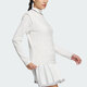 Adidas Two-In-One Polo Shirt And Vest Colorblock Two-In-One Long Sleeve Sweater Women's White S